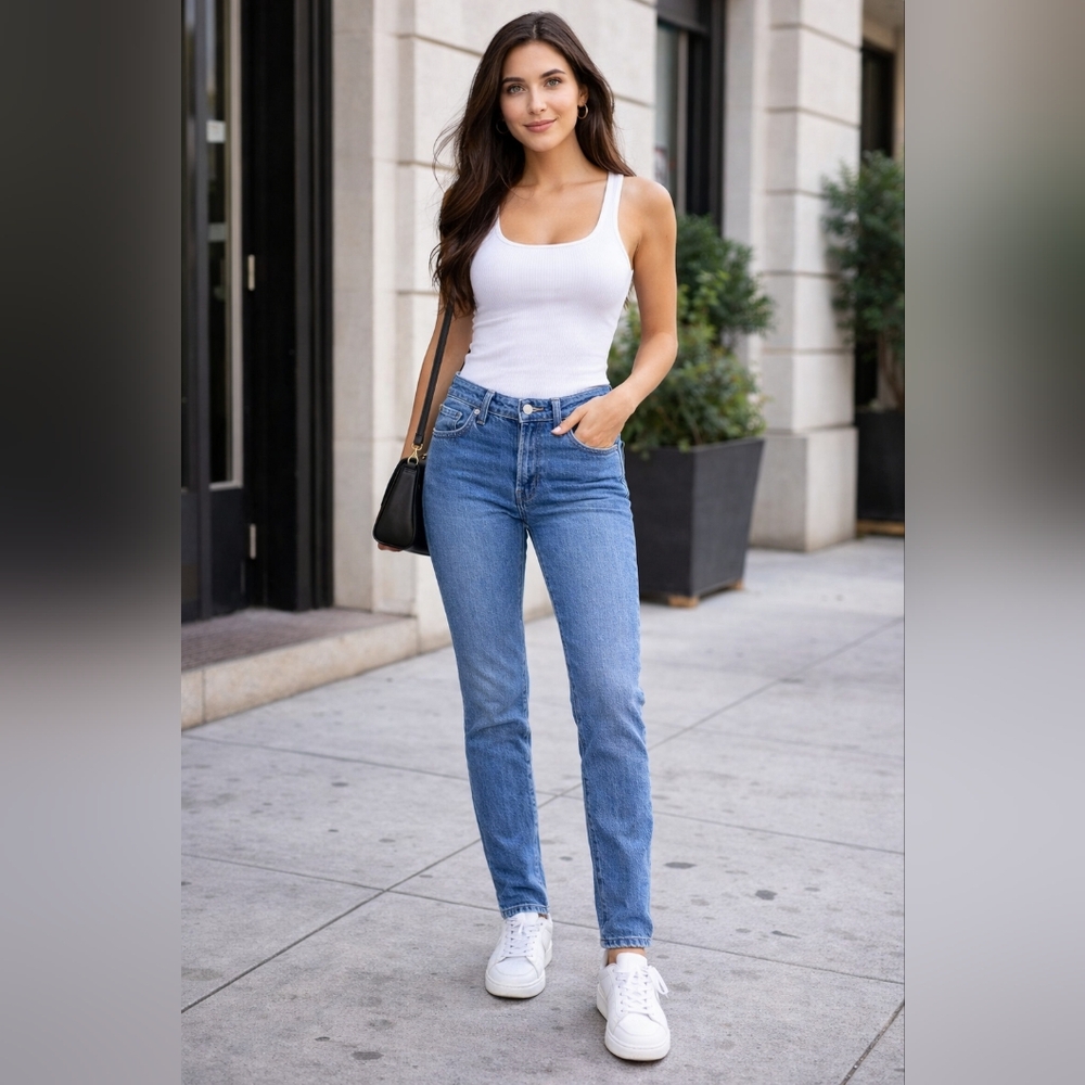 Current Elliott Jeans Straight Leg